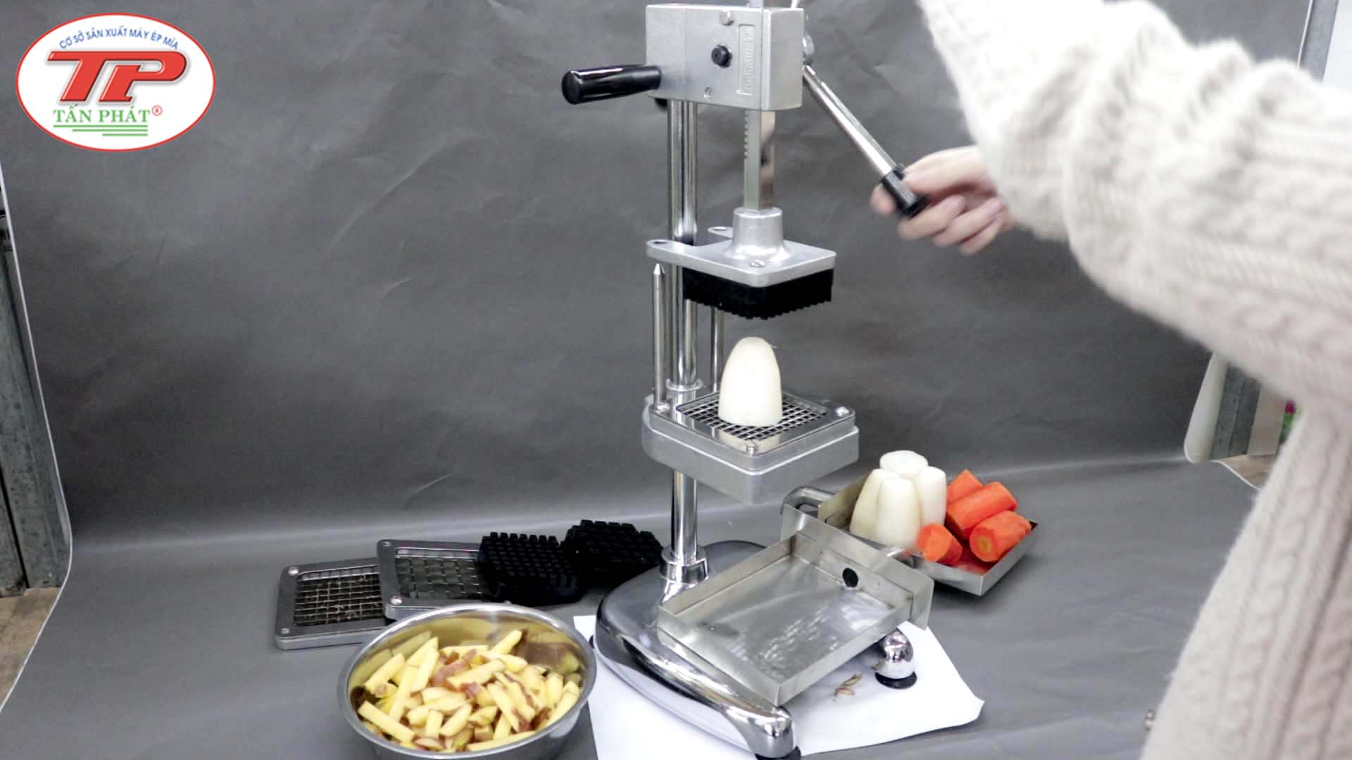 MÁY CẮT KHOAI TÂY - DẠNG ĐỨNG | TANPHATCO