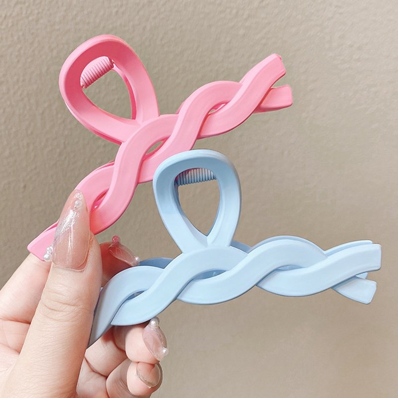 GẤP TÓC XOẮN PASTEL 11CM