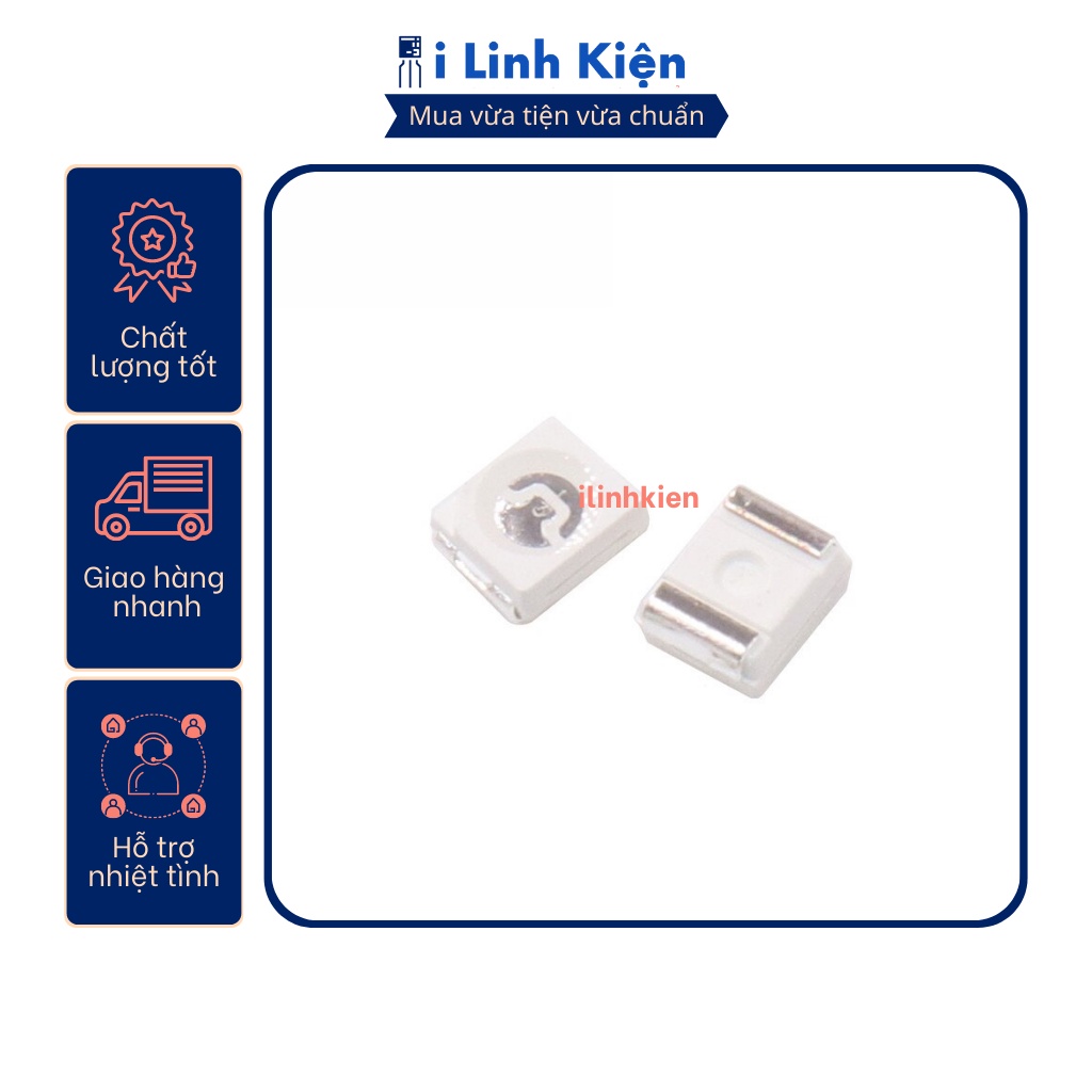 LED dán 0603 đủ các màu 10 chiếc