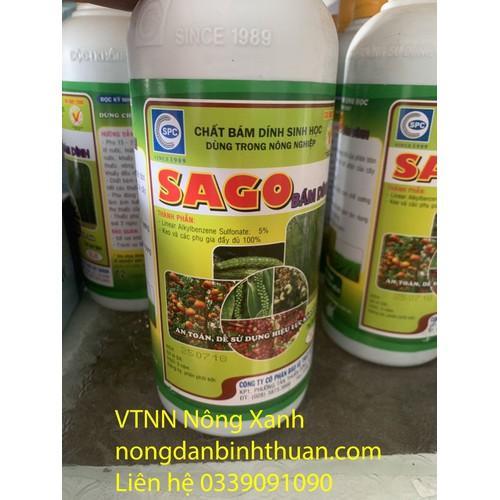 Bám dính sinh học sago chai 1 lít