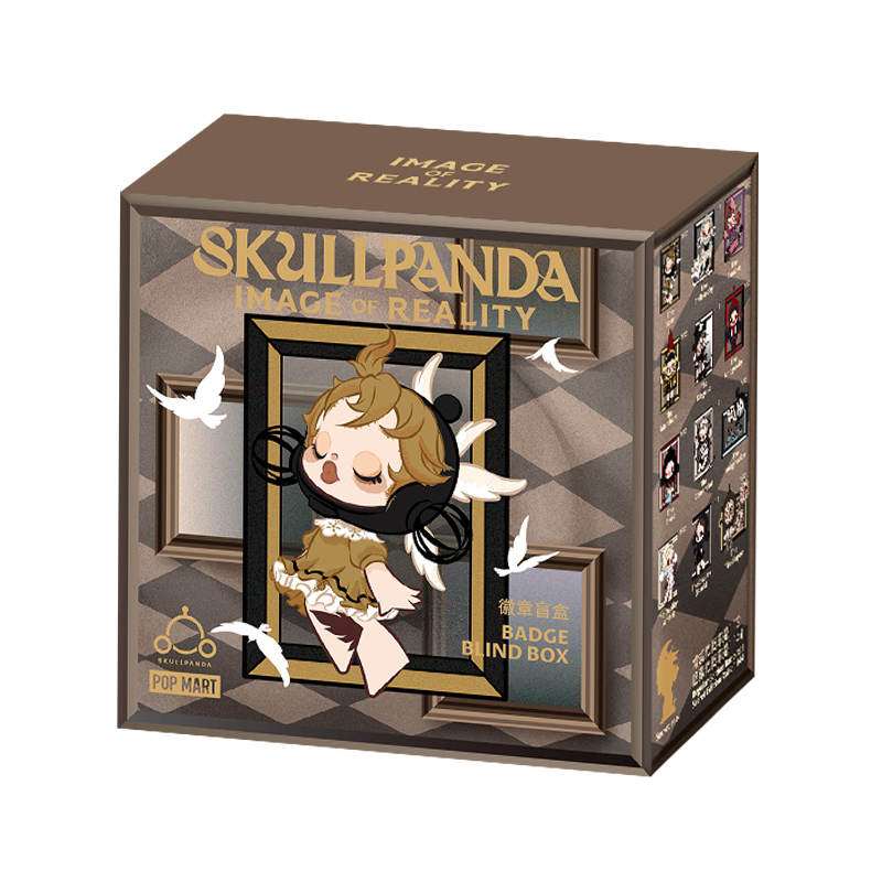 POP MART SKULLPANDA IMAGE OF REALITY SERIES FIGURES-Badge Blind Box