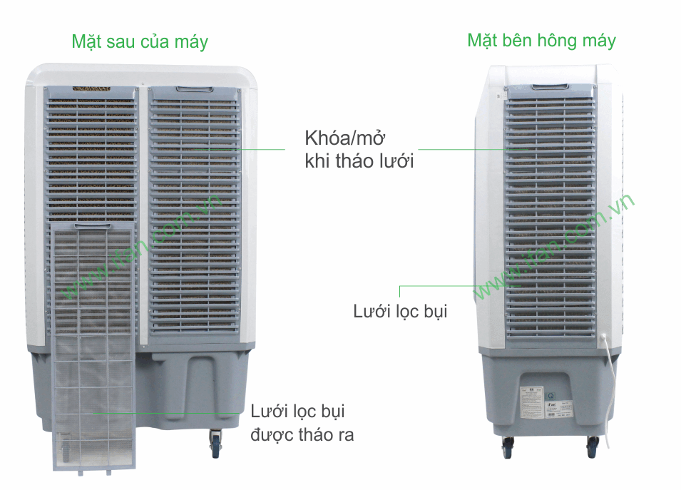 quạt điều hòa, máy làm mát ifan-750