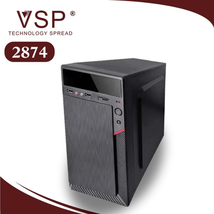 [HCM]Thùng Máy Tính Case VSP 2874 - KHÔNG KÈM FAN