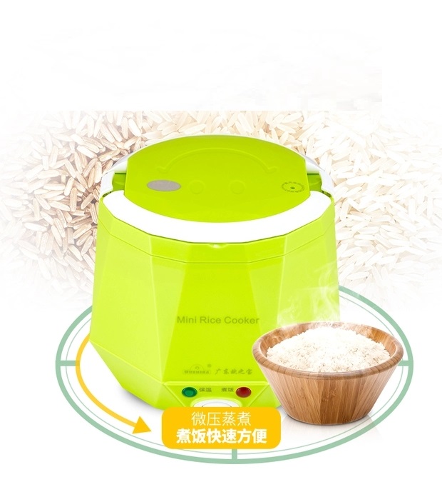 Nồi cơm điện xe hơi đa năng 12V 24V 1.0L - [ Dành cho xe hơi, xe tải, ắc quy 12v, 24v, tàu, ghe ]