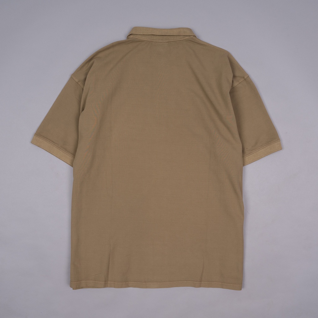 Áo Thun Polo Gori - Rêu Wash