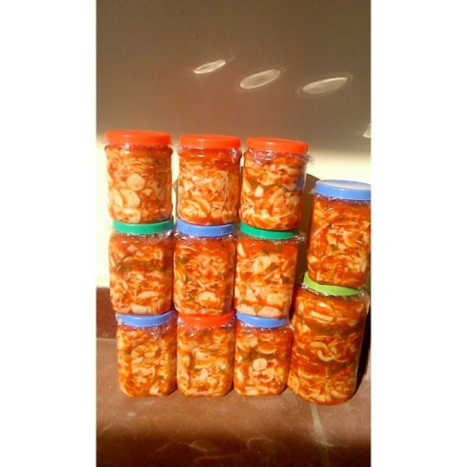 sỉ toàn quốc 500g hộp măng ngâm tỏi ớt