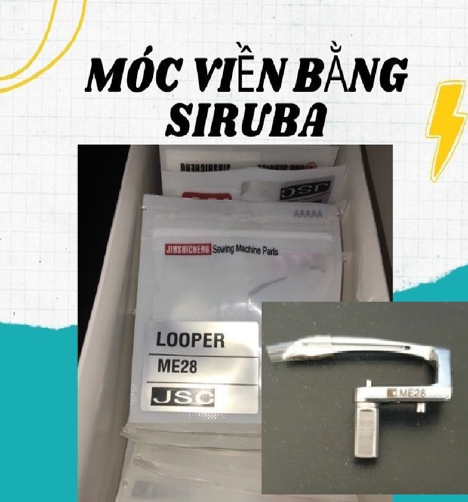 móc máy kansai chần đè bằng sirubar cao cấp