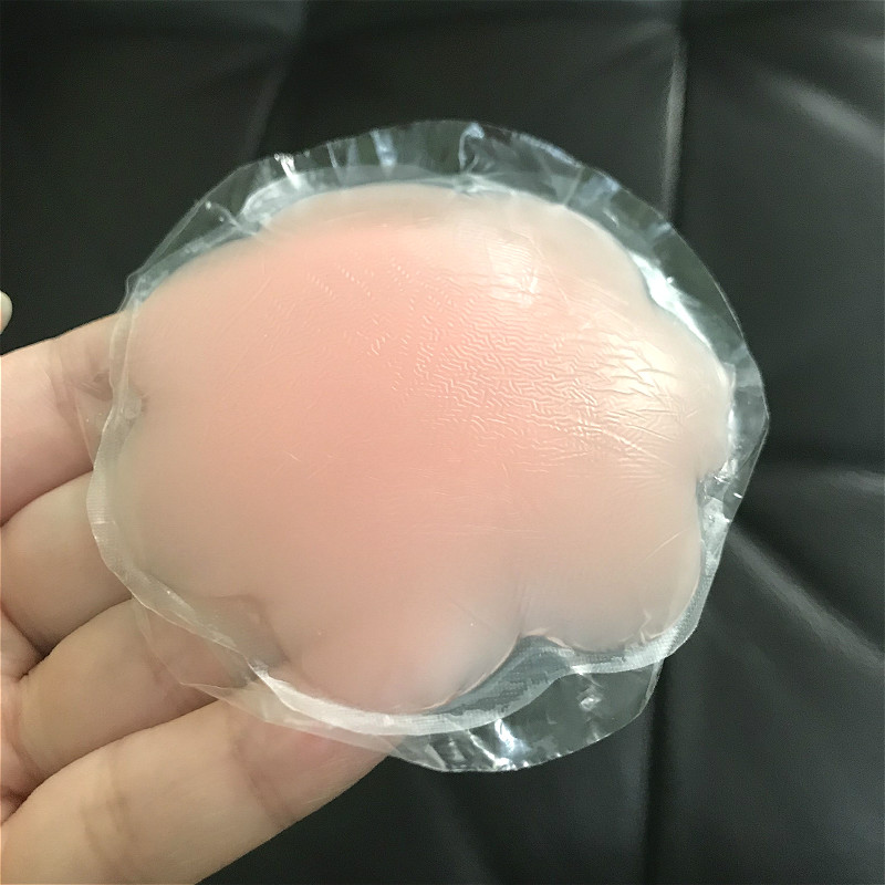 Hộp 10 miếng dán ti silicon, miếng dán đầu ti kích thước 6cm