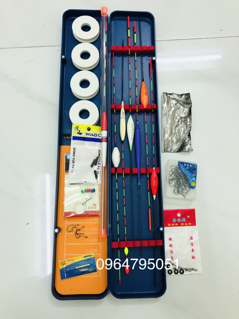 Bộ hộp phao câu đài , câu đơn  (cam kết đổi trả trong 2 tuần đầu)