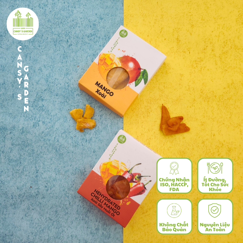 Xoài sấy dẻo - Soft Dried Mango 80gr