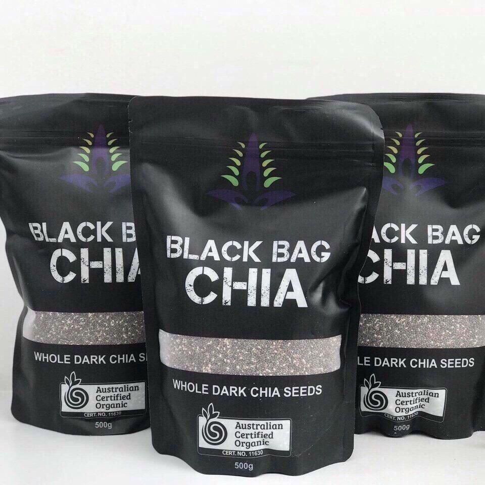 Australian Black Chia Seeds ft – 500g