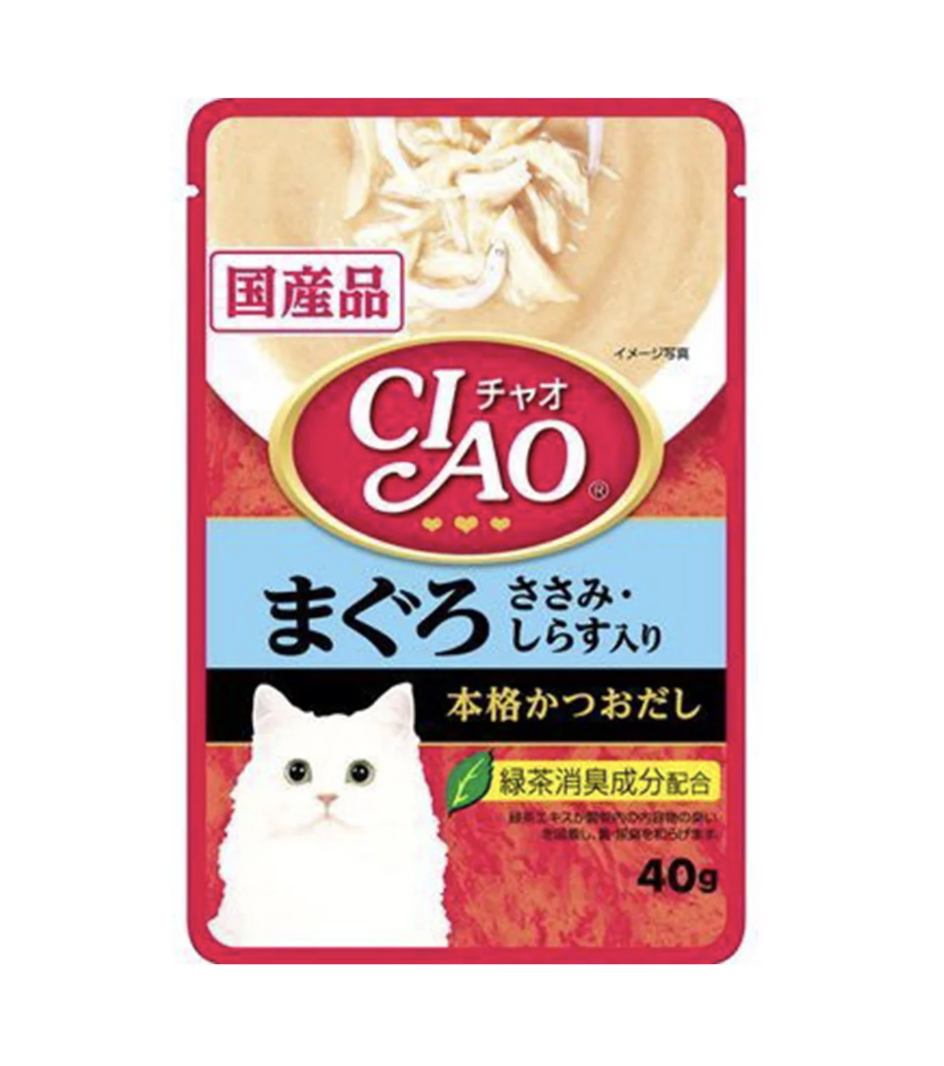 Pate cho mèo Ciao gói 40g