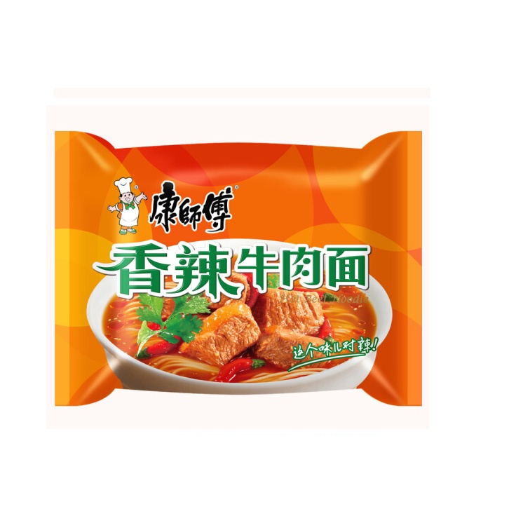 Mỳ Tôm Khang Sư  Phụ 3 vị - Gói 105G