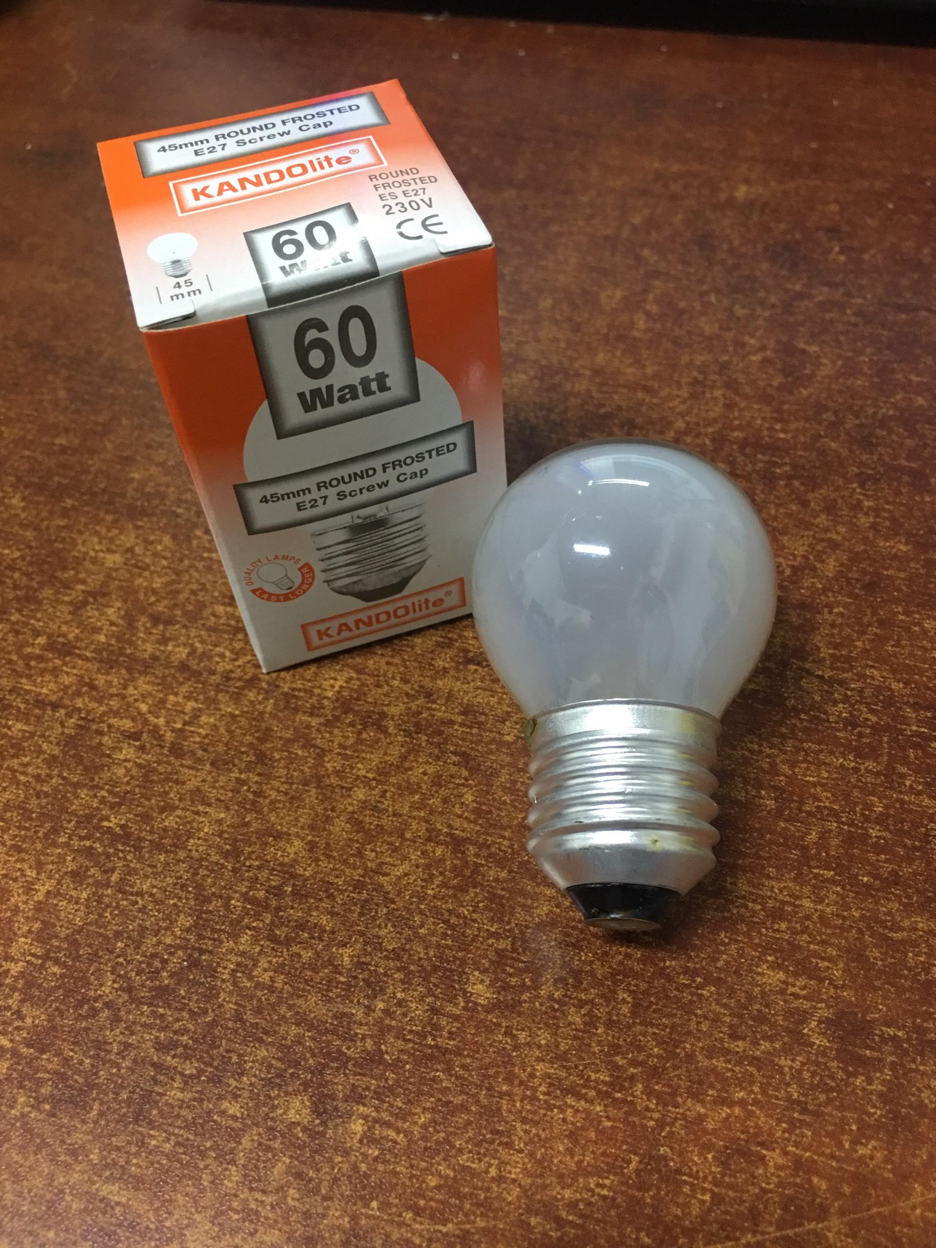 Bóng đèn sợi đốt E27 60W RB LIGHTING (có thể dimmer được)