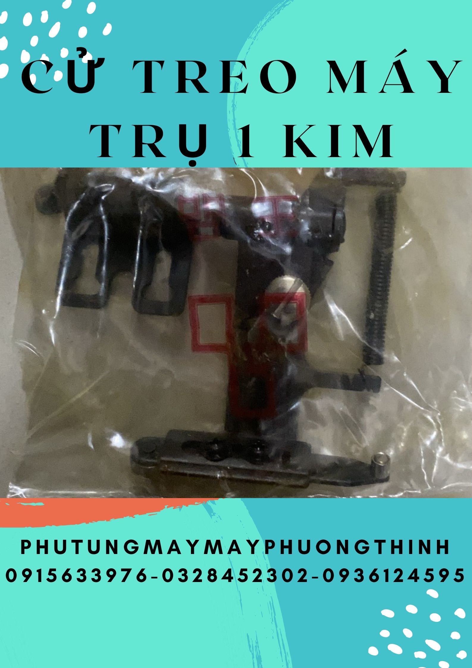 Cử treo máy trụ 1 kim