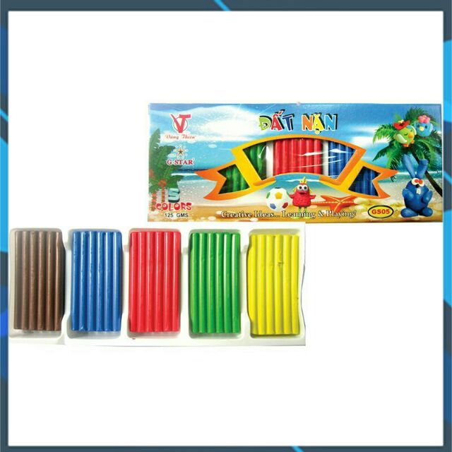 [HCM]Đất sét tạo hình thái lan 10 màu