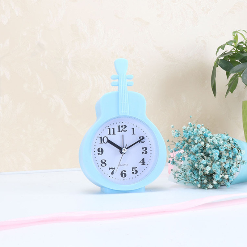 Đồng desktop clock shape vase water, guitar, Bicycle (nhiều màu)-[alarm clock, clock students, desktop clock cute, đồng watches, clock timer Dong Ho covered Thuc]