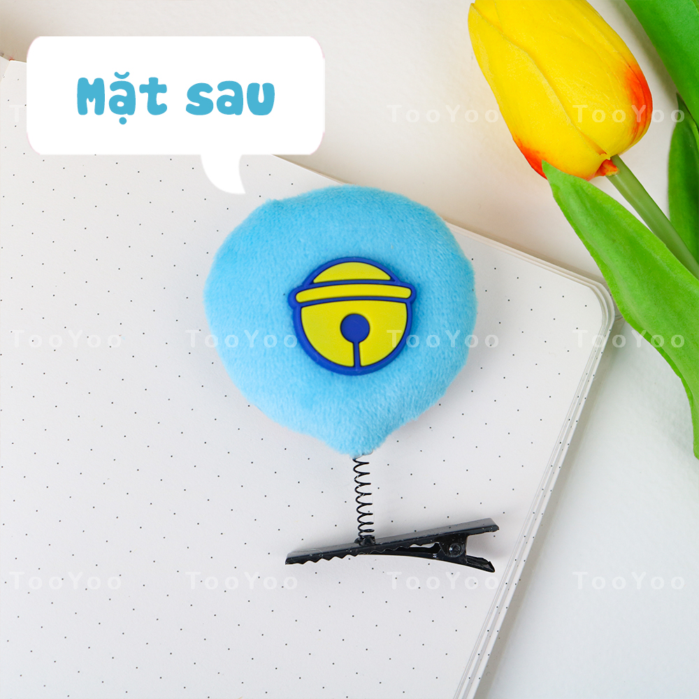 Kẹp tóc lò xo Doraemon Doremon dễ thương cute TooYoo BK00076