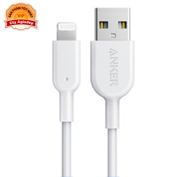 Dây cáp sạc điện thoại iPhone (cao cấp) sạc nhanh - Anker (dây lightning có chứng nhận MFI của Apple)