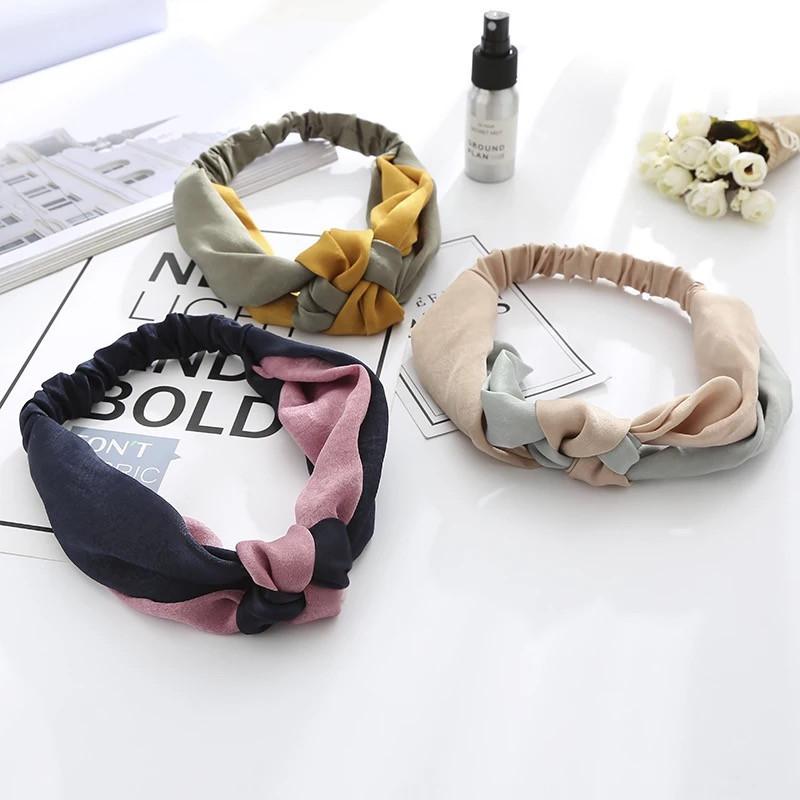 [HCM]Băng đô lụa Thắt nút XINH style HÀN QUỐC - NHShop