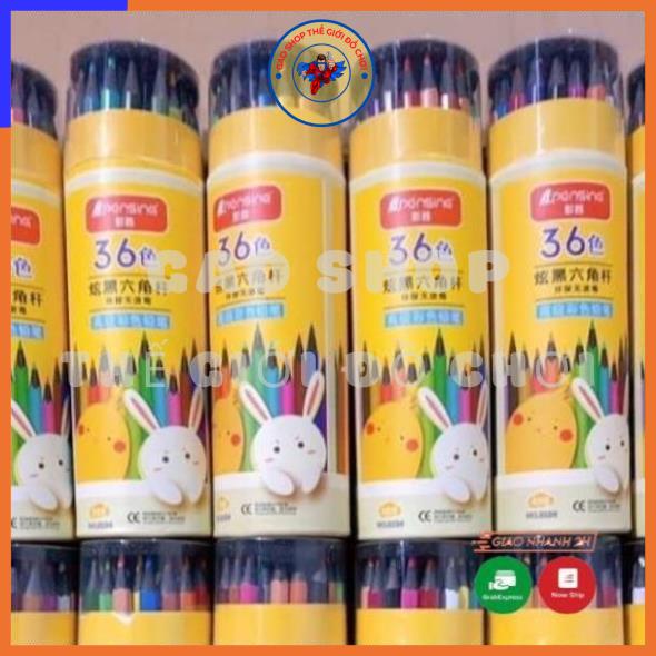 HỘP BÚT CHÌ MÀU HÃNG PENSING 36 CÂY