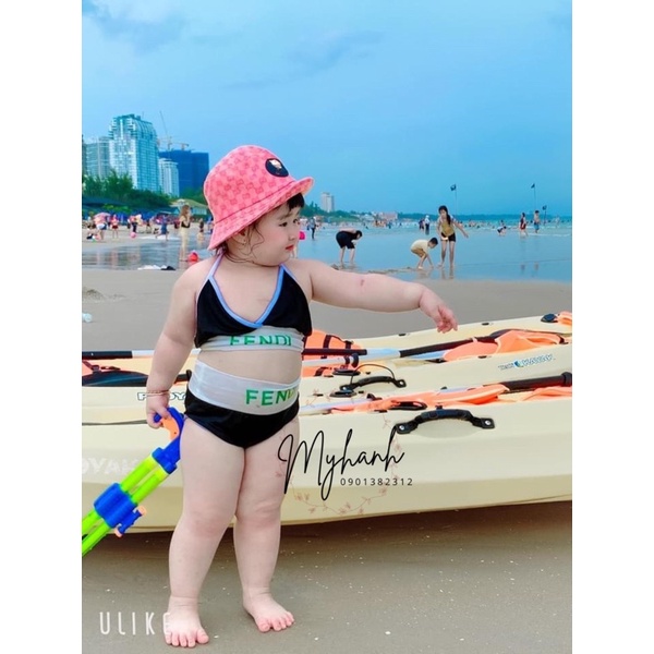 BIKINI CỰC YÊU CHO BÉ GÁI - thiết kế đồ bơi (7-25kg)