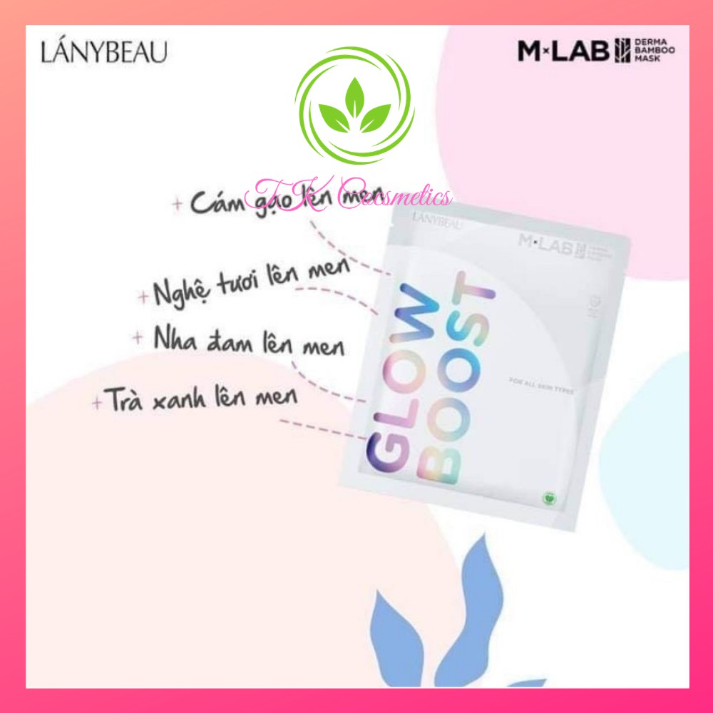 Mặt nạ dưỡng trắng sáng, cấp ẩm da M-lab, Mặt nạ M-lab