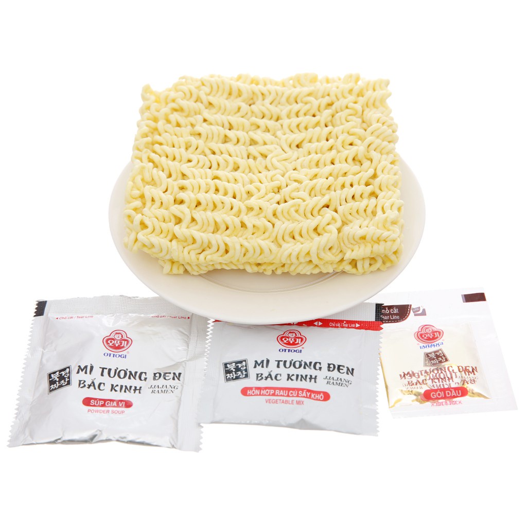 Lốc 4 gói Mì Tương Đen Bắc Kinh Otoki 135gx4