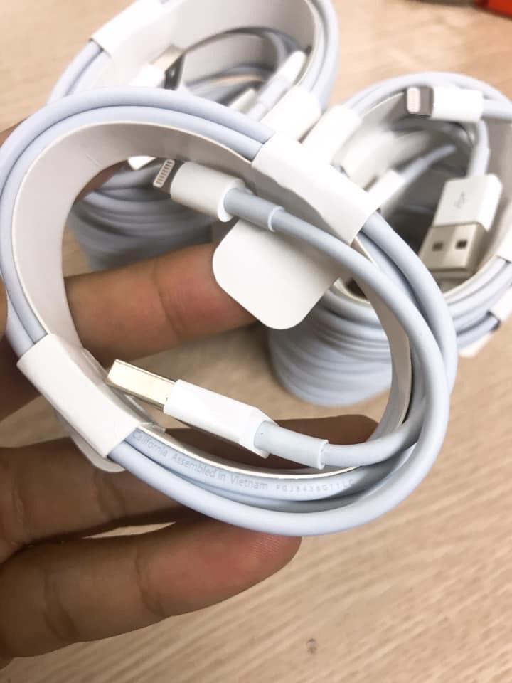 [HCM]( Xã kho giá siêu rẻ ) Cáp Iphone Foxconn zin HỘP GIẤY  [ BẢO HÀNH 3 THÁNG ]