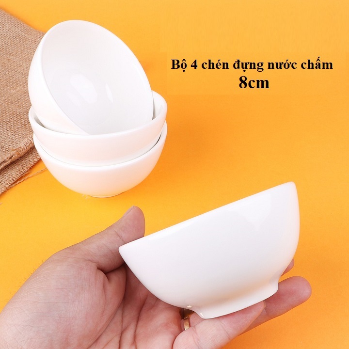 [HCM]chén sứ đựng nước chấm - chén sứ đựng nước chấm