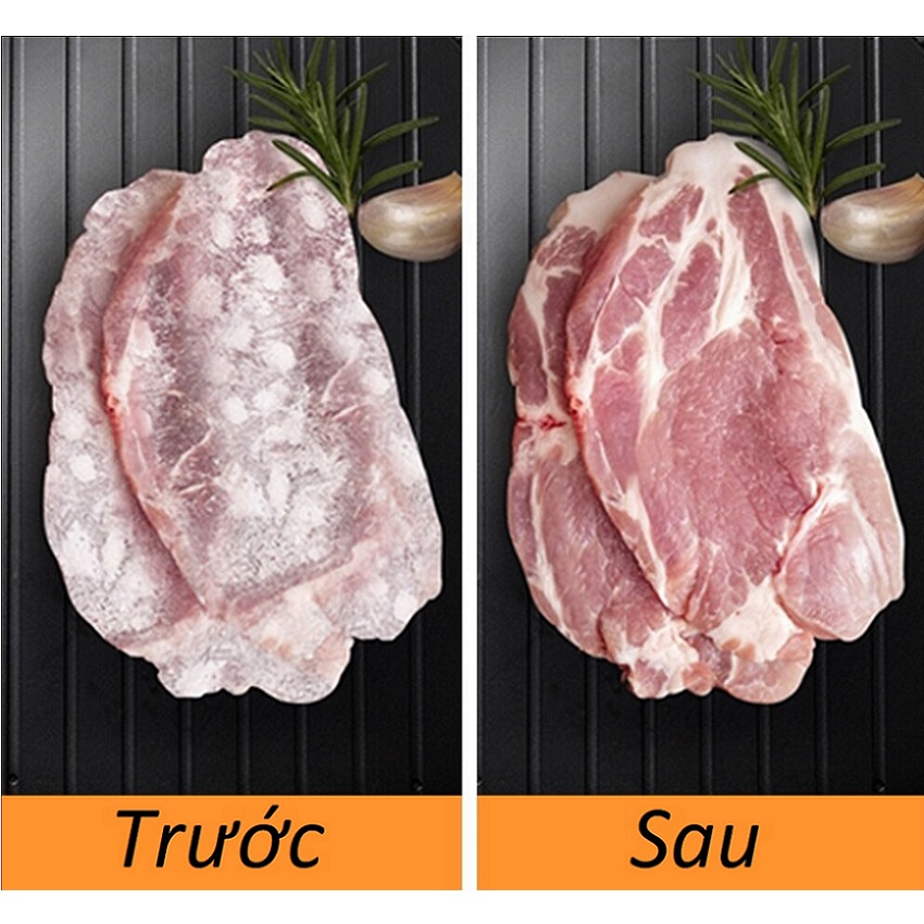 Thớt rã đông thực phẩm tự nhiên