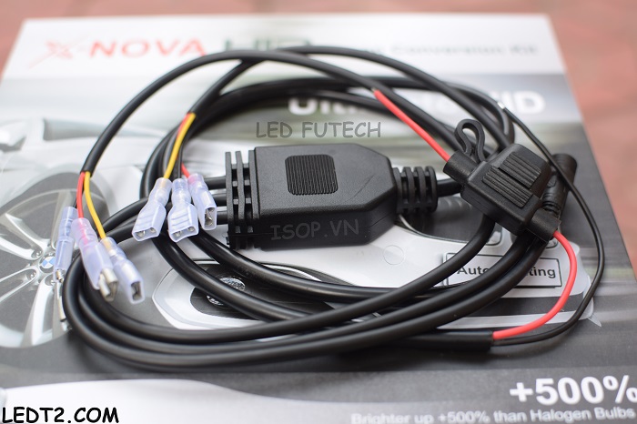 [LEDT2 ISOP] Công tắc - Rơ le X - Nova (nhiều chế độ) gắn LED trợ sáng