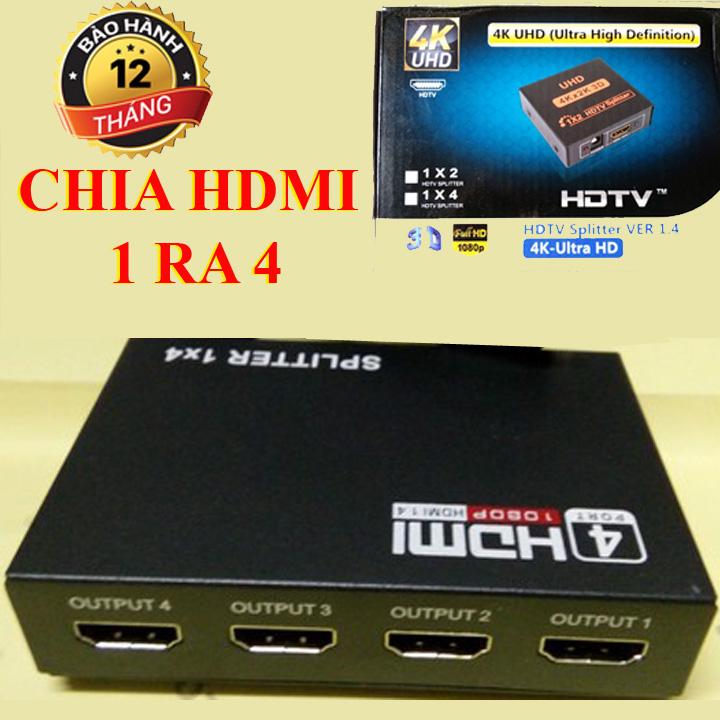 [HCM]Bộ Chia HDMI 1 ra 4 - chia HDMI - HDMI