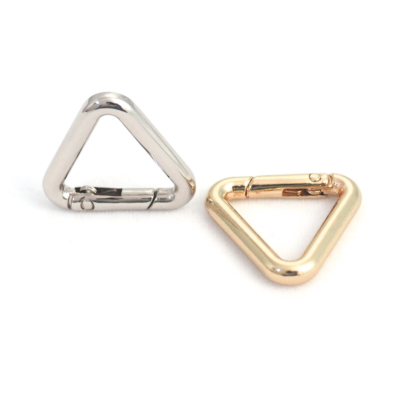 Set of 2 PCs triangular hooks for handbag cord-100style
