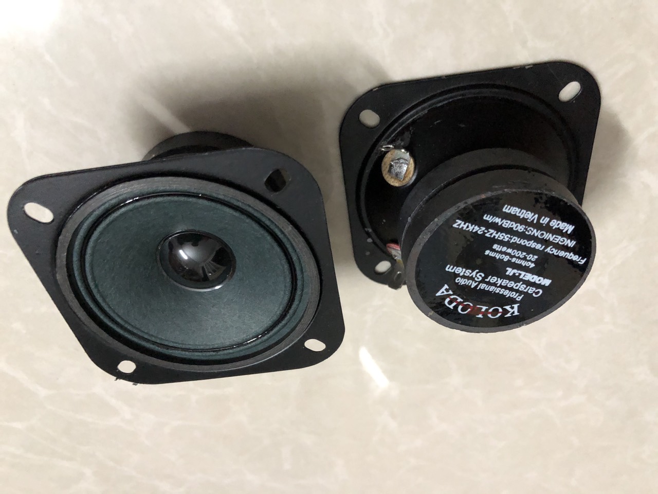 LOA TREBLE RỜI VUÔNG 2 TỪ 7cm