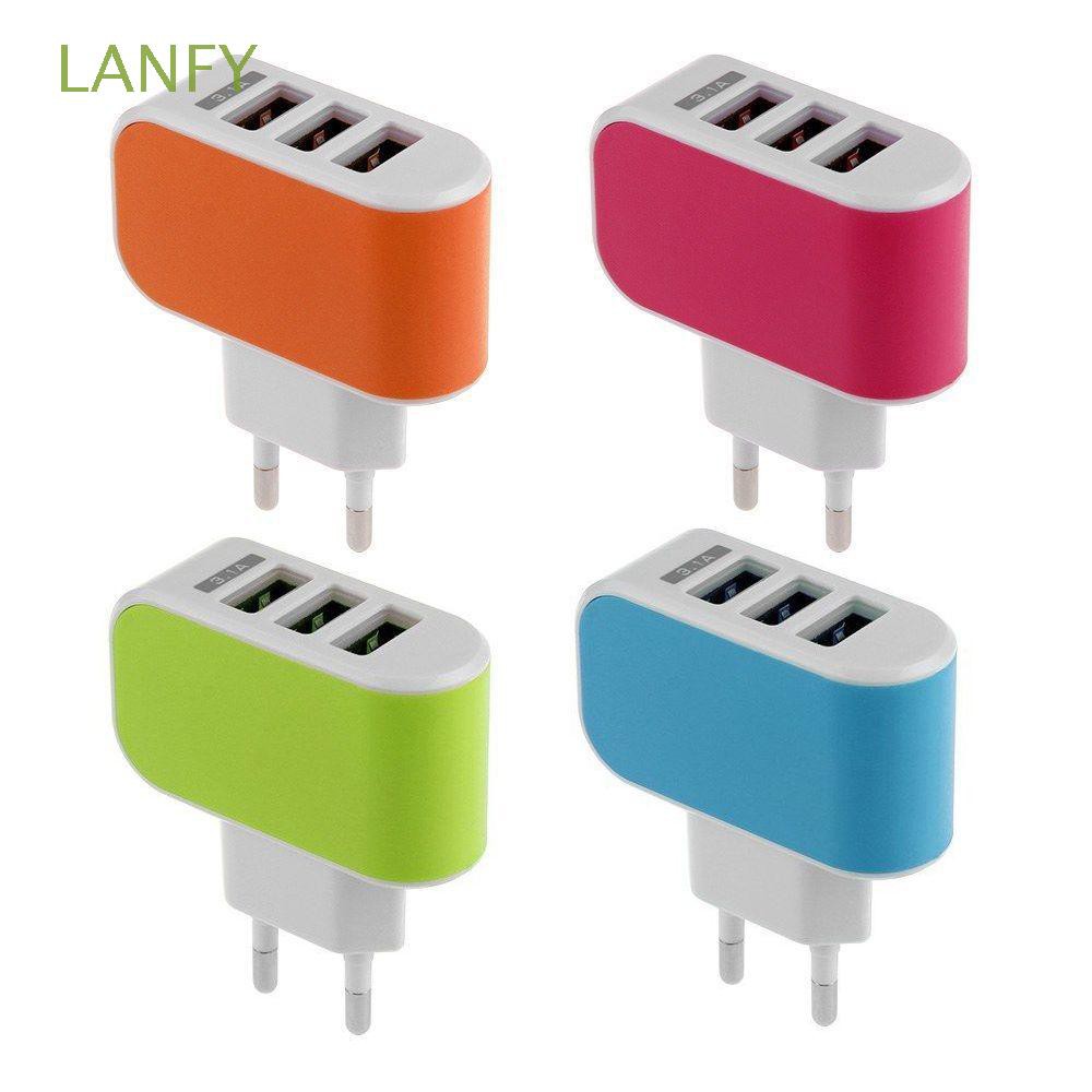 Cốc Sạc 3 Cổng USB - Có Đèn Led - Siêu Tiện Lợi