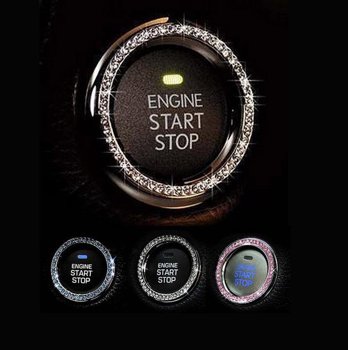 Vòng Đính Đá Trang Trí Nút Khởi Động Start/Stop