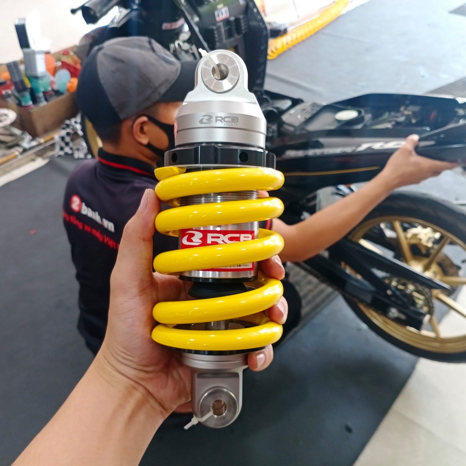 Phuộc RCB E2 cho Exciter 150. Bảo hành 12 tháng 070349