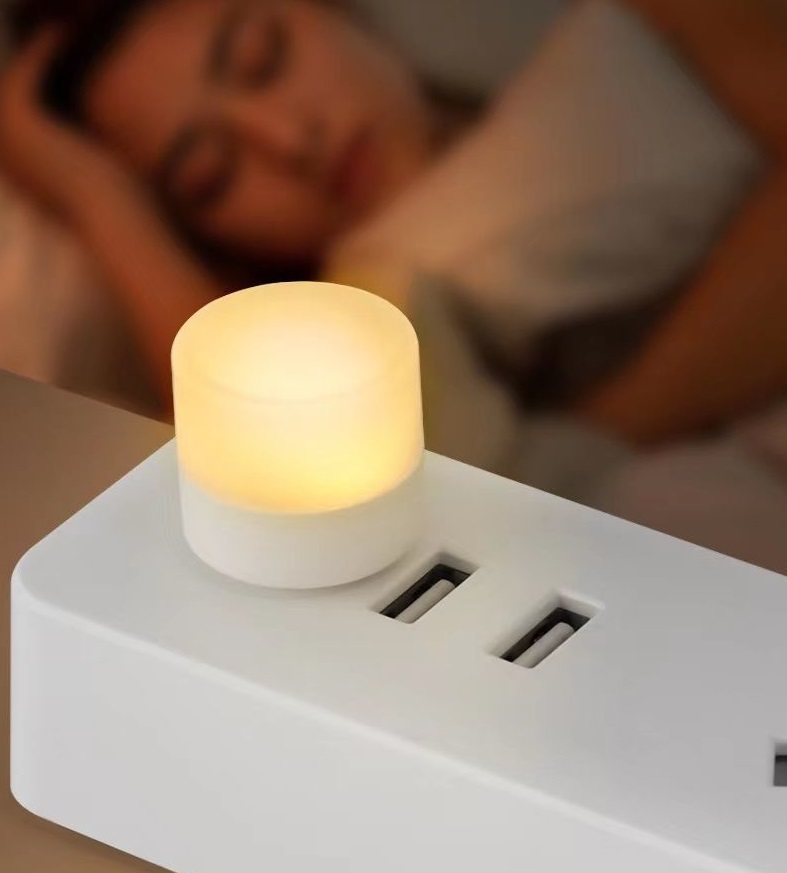 {HOT freeShip} Đèn Led Mini Bảo Vệ Mắt Đọc Sách, Đèn Led Ngủ Cổng USB