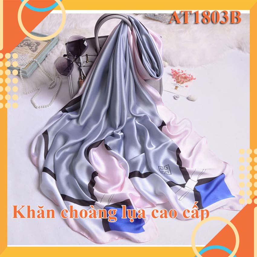 [HCM]Khăn quàng cổ-Khăn lụa cao cấp nữ-Khăn giá rẻ lụa chất mềm mịn