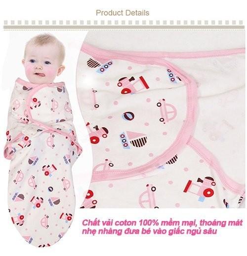 Ủ kén cotton sơ sinh Summer SwaddleMe (loại 1)