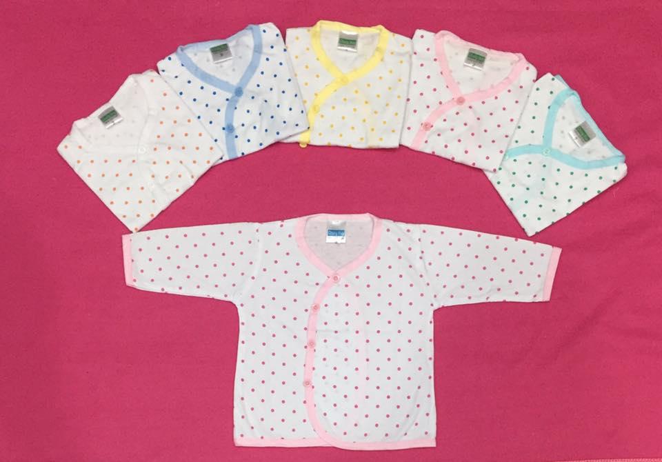 Combo 5 Áo Chấm Bi TD Bé 3-6kg