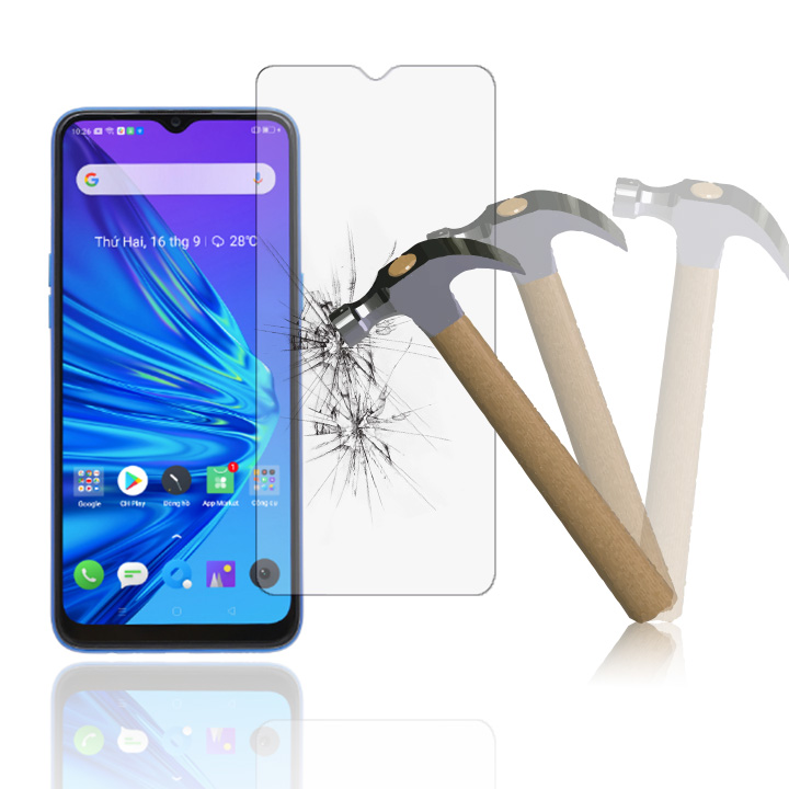 miếng dán màn hình cường lực Realme 5