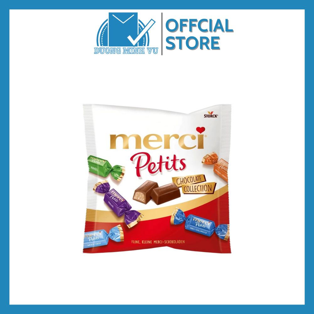 Sô-cô-la hỗn hợp Merci Petits Chocolate Collection 125g