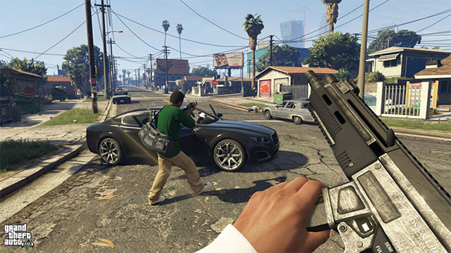 Đĩa game PS4 Grand Thief Auto V GTA 5 Premium Edition