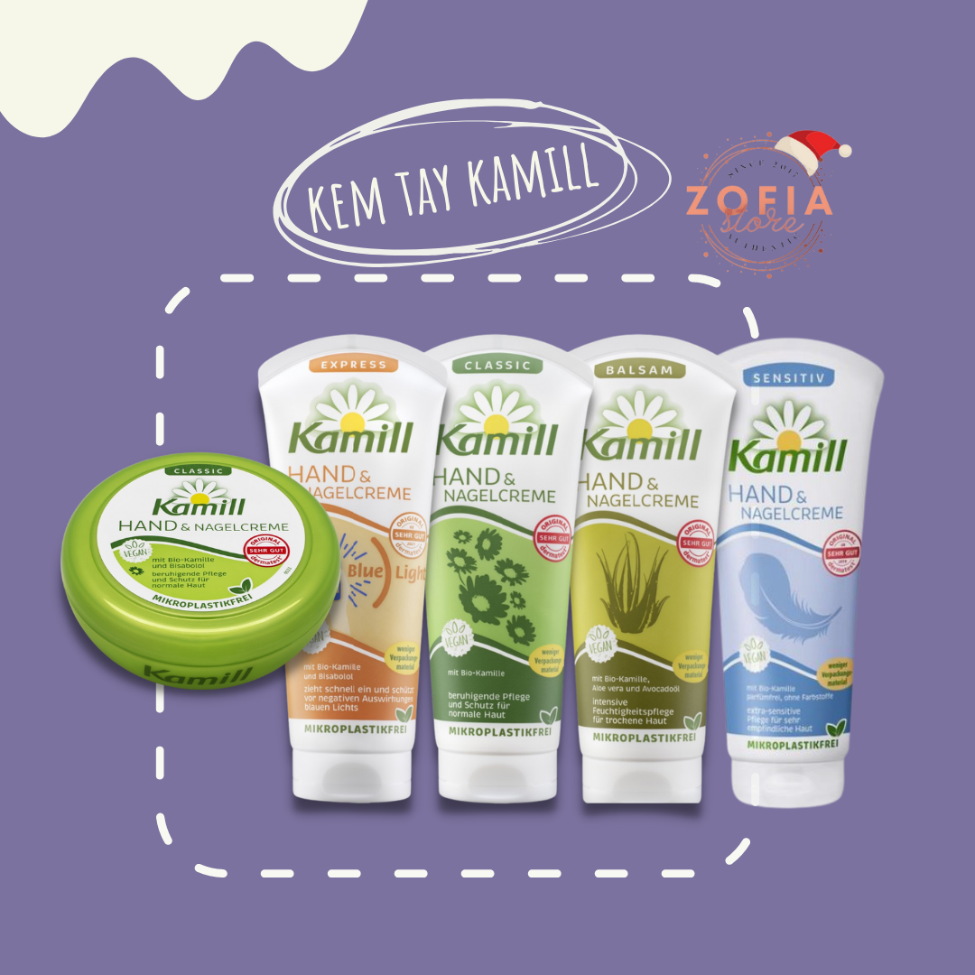 Kem dưỡng da tay và móng Kamill nội địa Đức