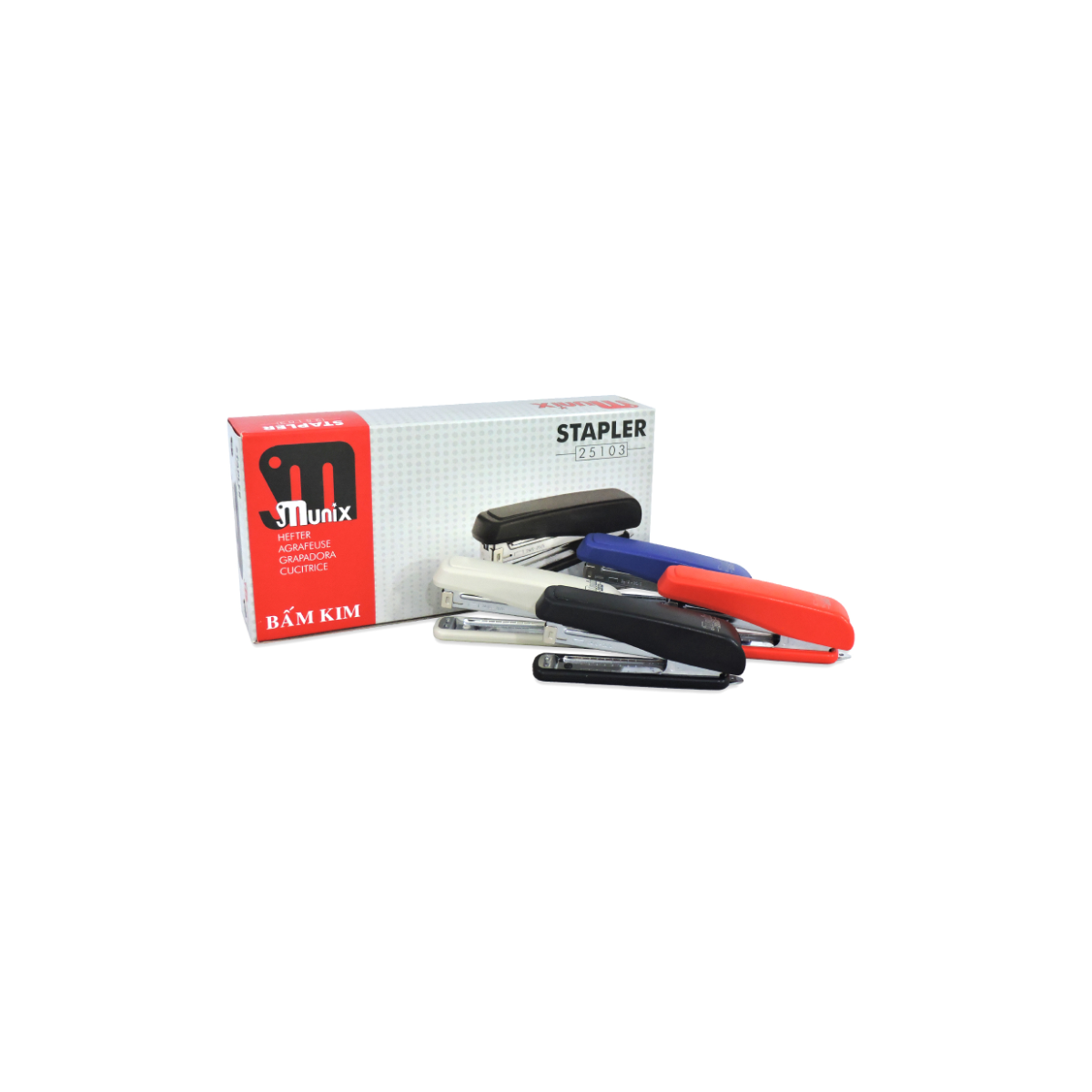 Bấm Kim No.3(24/6) MUNIX 25103 Ấn Độ Chính Hãng