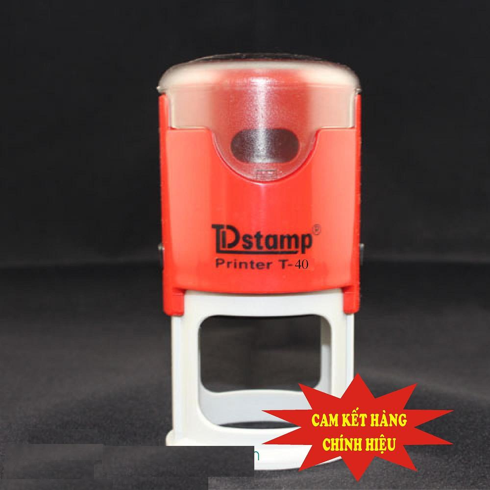 [HCM]Dấu tròn TD Stamp T-40 40mm