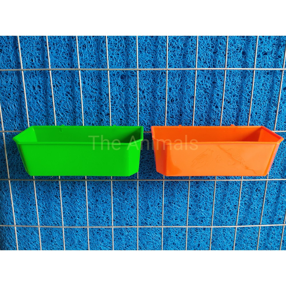 [HCM]Máng ăn máng uống cho vẹt (20x8cm)