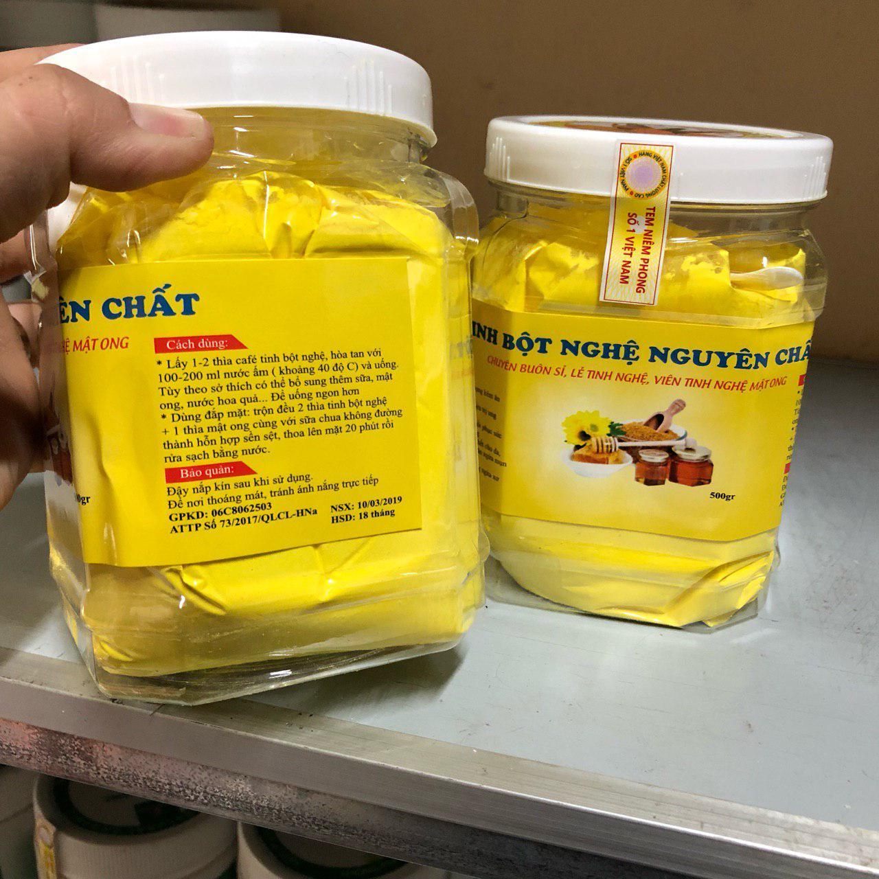 Tinh bột nghệ vàng 500gr